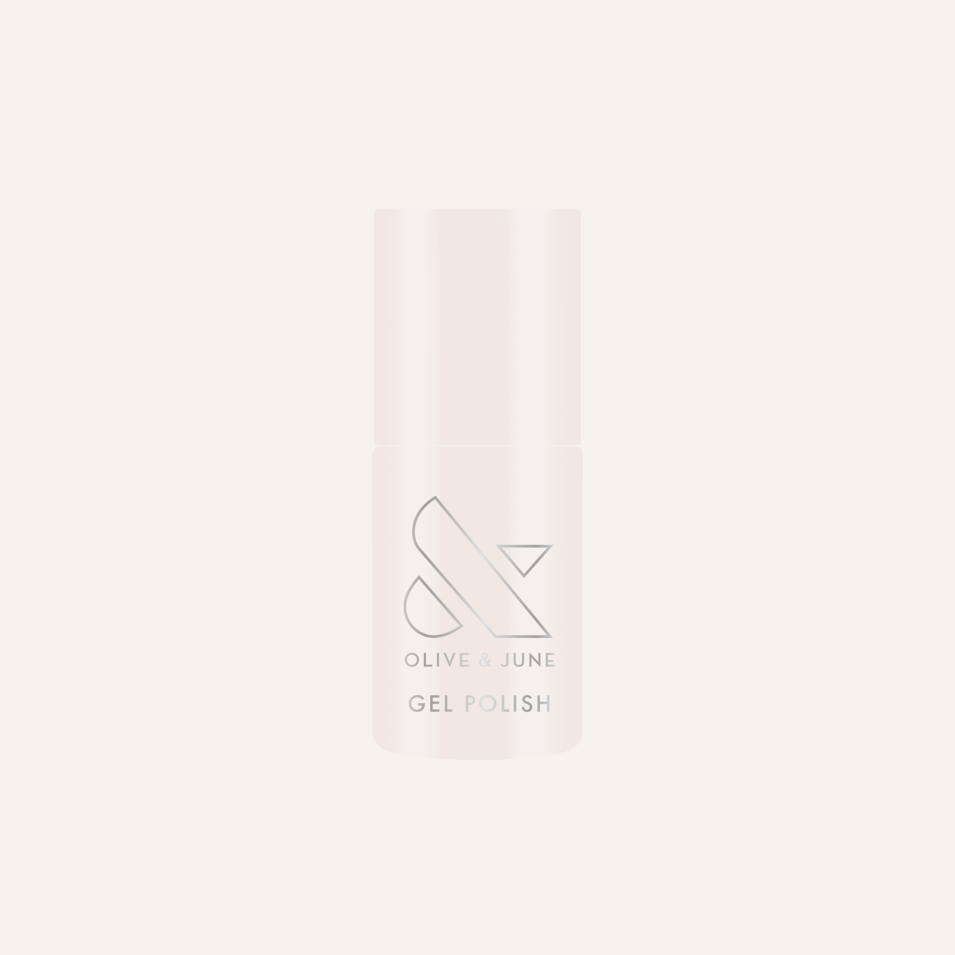 Icing is the Best Part - Gel bottle in soft milky white sheer polish for a smooth long-lasting manicure by Olive and June