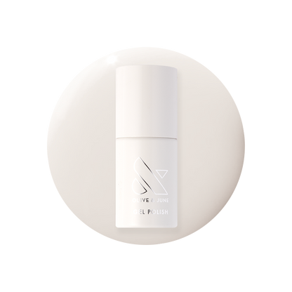 Icing is the Best Part - Gel polish bottle in a sweet milky white sheer shade for a smooth long-lasting manicure by Olive and June